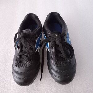 Lotto Kids Striker FG Soccer Baseball Shoes B/W/Blue  Cleats Size 11T